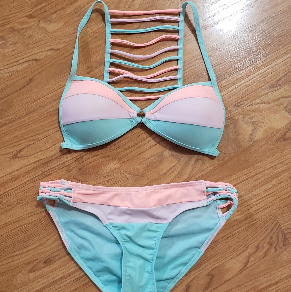 Colorful bikini